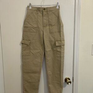 a.n.a Women's Khaki Cargo Pants